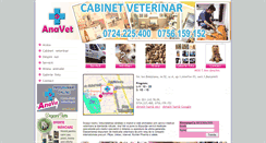 Desktop Screenshot of anavet.ro